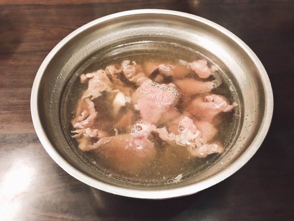 台南　牛肉湯